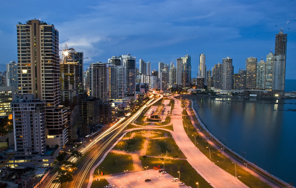 evening in the coastal strip